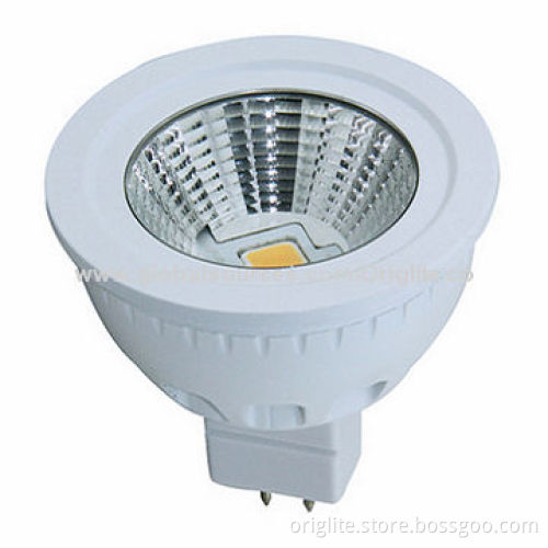 LED Spotlight Bulb, 3W/85 to 245V AC/Lifud Power/Bridgelux Chip/COB LED/3-year Warranty/MR16/GU5.3